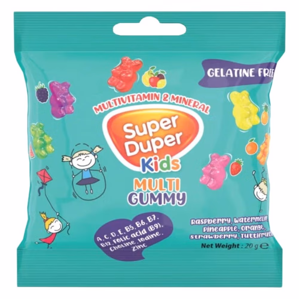 Super Duper Kids Multi Gummy 20g 1