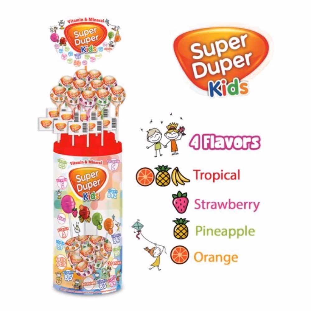Super Duper Lollipop Assorted
