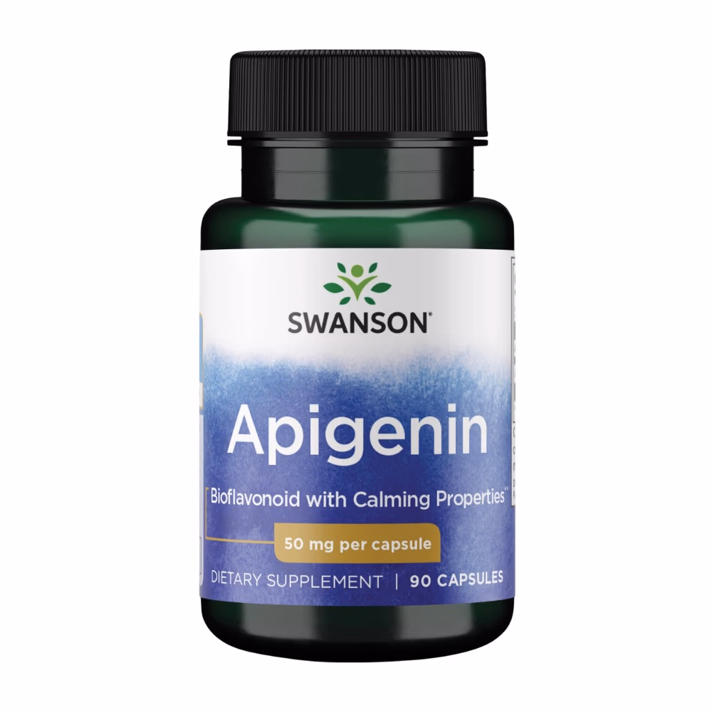 Swanson Apigenin 50mg 90 Capsules 1