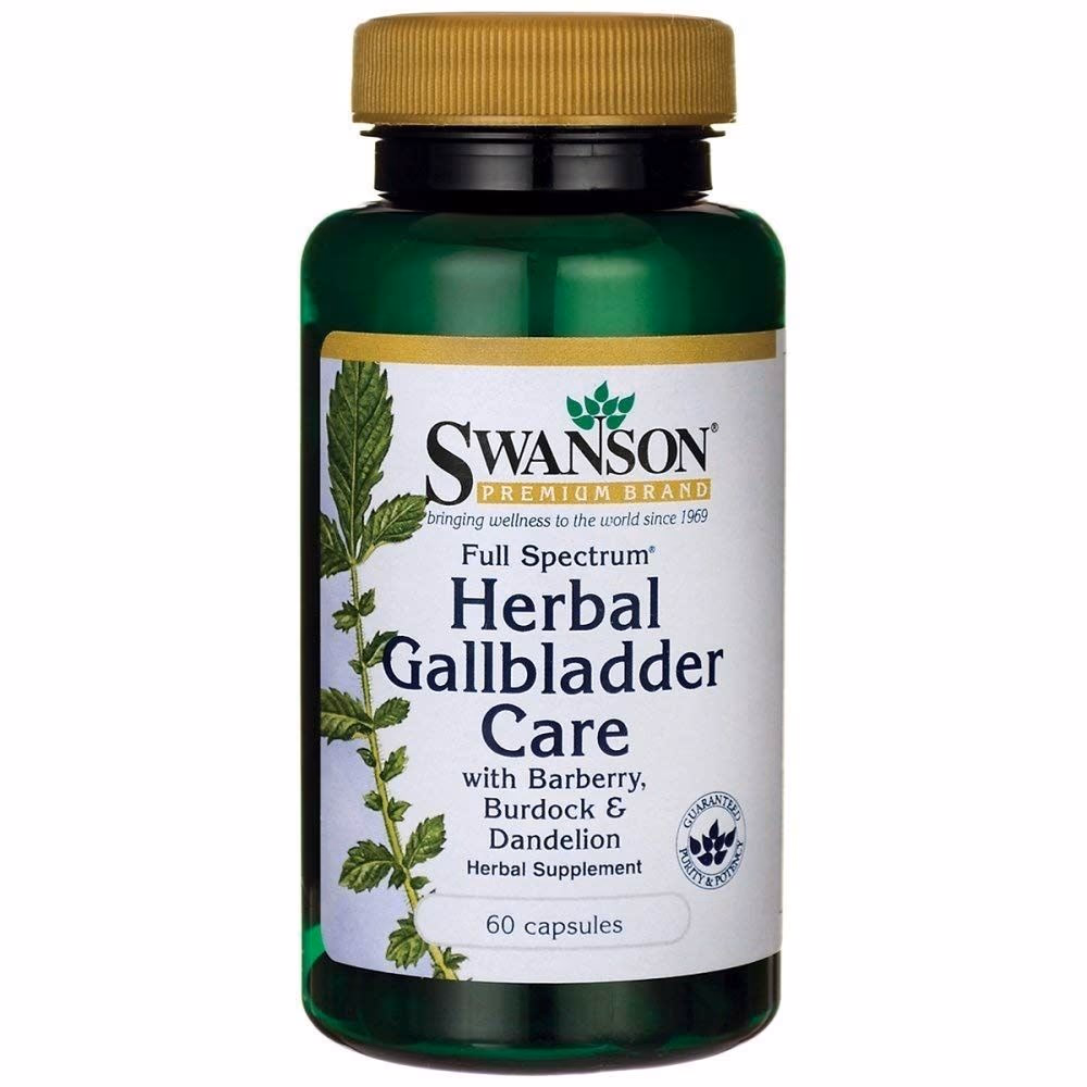 Swanson Full Spectrum Herbal Gallbladder 60 Capsules