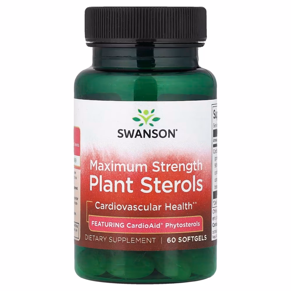 Swanson Max Strength Plant Sterols 60 Softgels