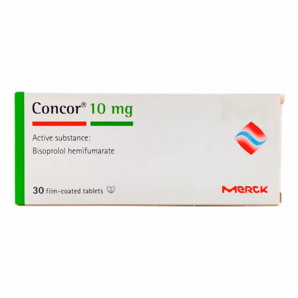 Concor 10mg Tablet | Pack of 30