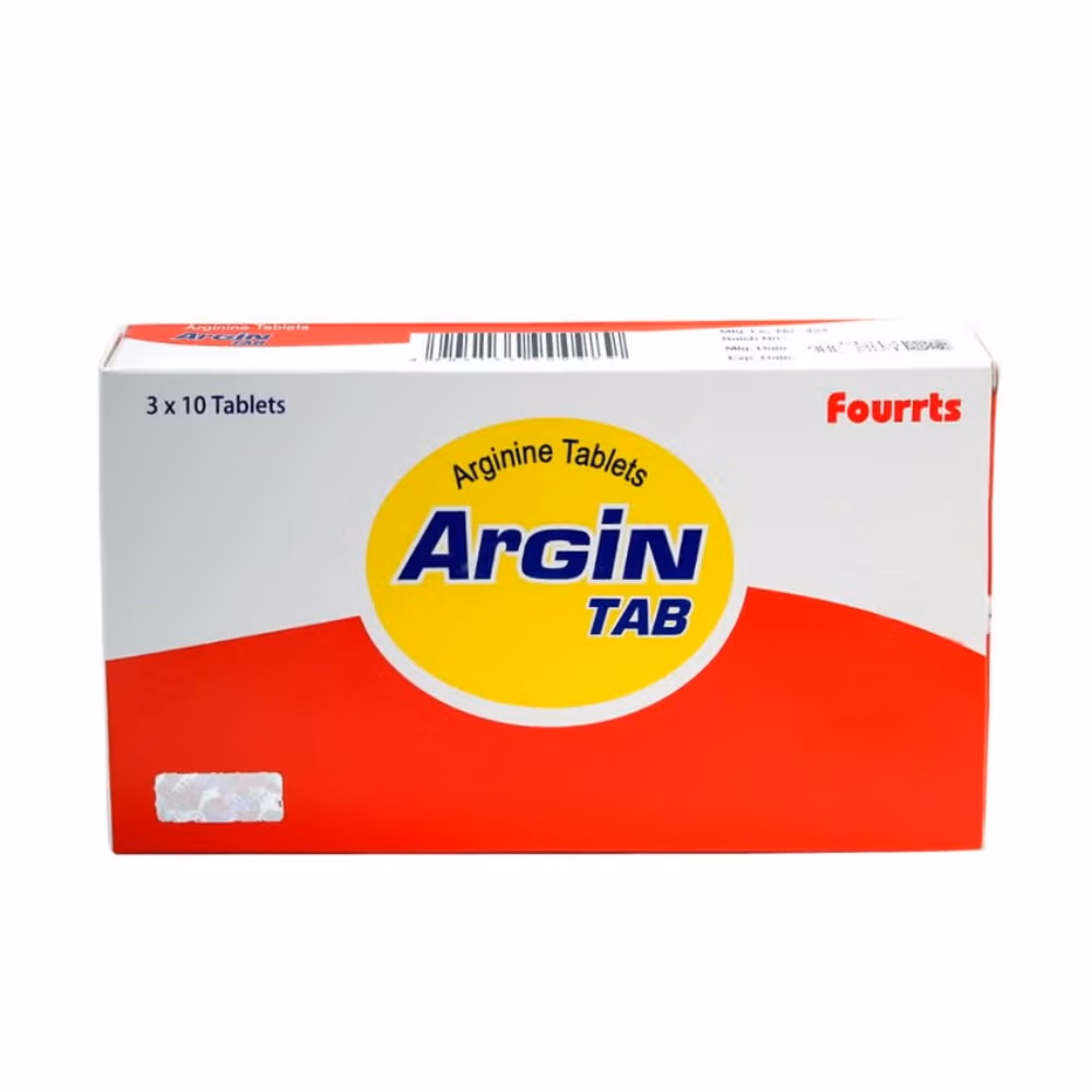 Argin Arginine Tablets – 30 Tablets 1