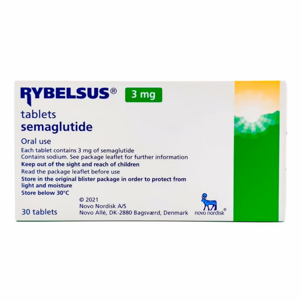 Rybelsus 3mg Tablets | Pack of 30 Tablets