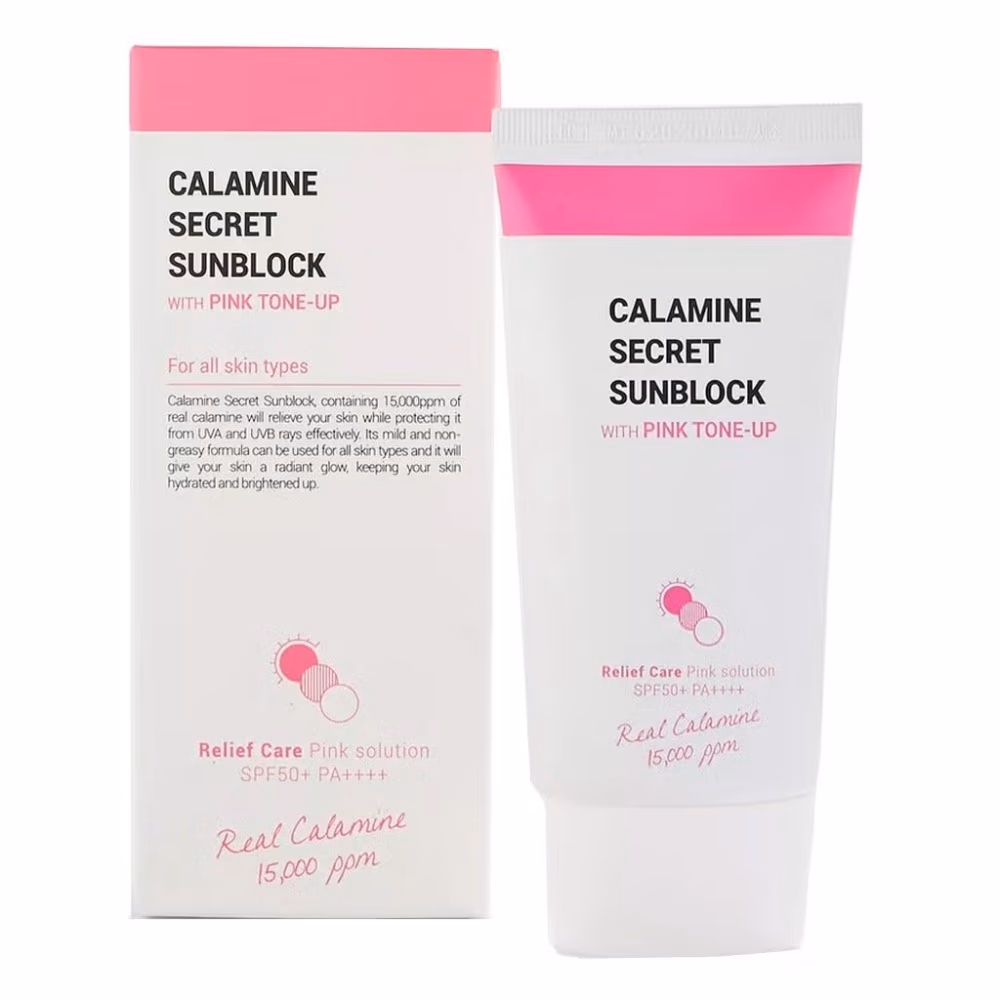 K Secret Calamine Secret Sunblock Pink Tone Up 50ml 1