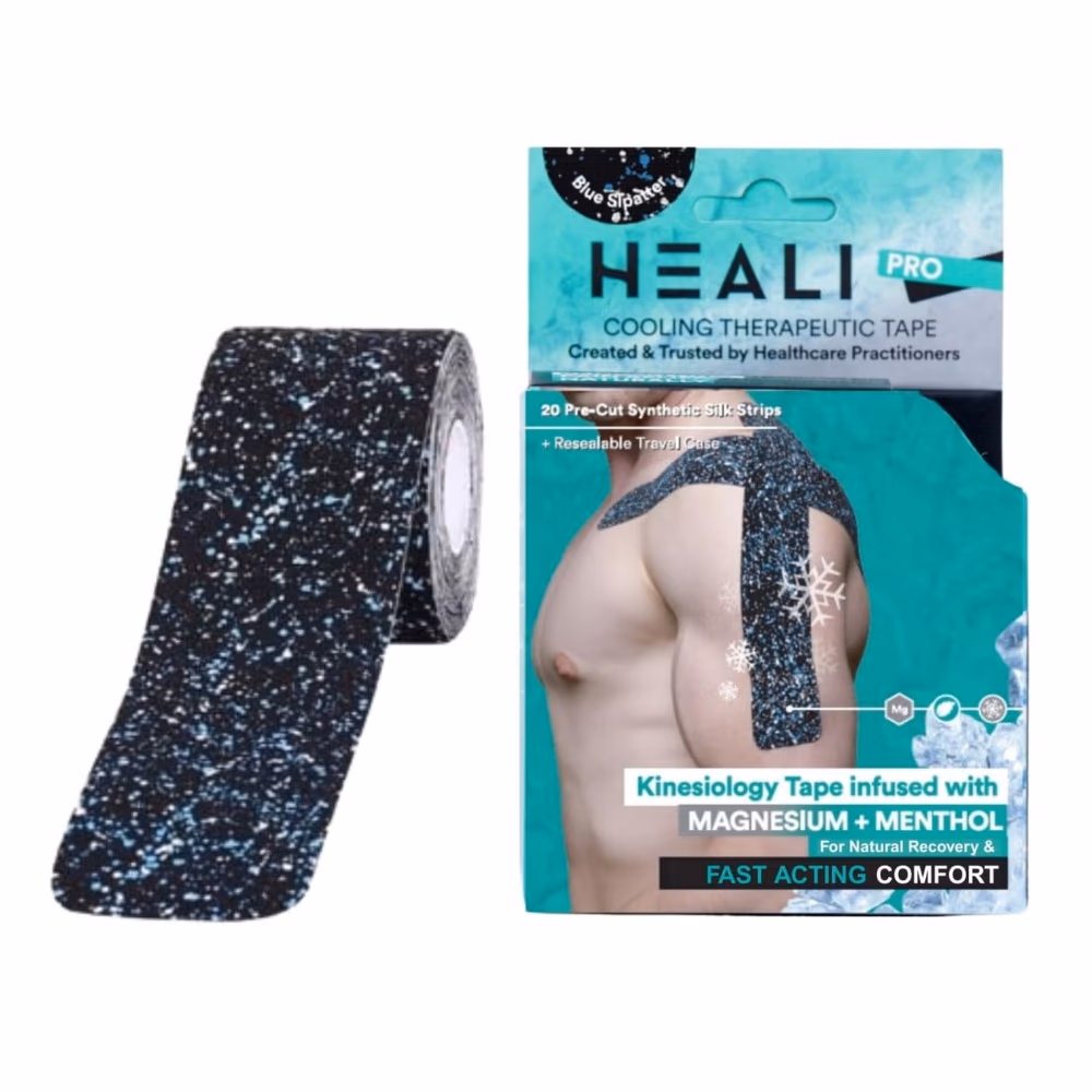 Heali Kinesiology MAG + Menthol Syn Silk Strips – 20 Count