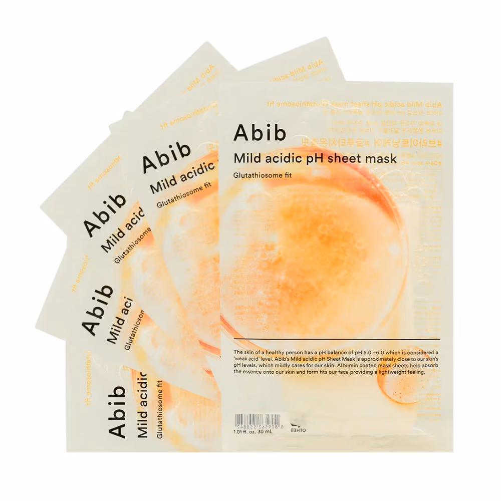 Abib Mild Acidic PH Glutathiosome Sheet Mask 5s