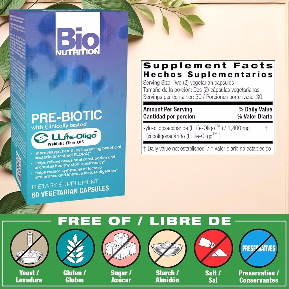 Bio N Pre-Biotic 60 Capsules 2