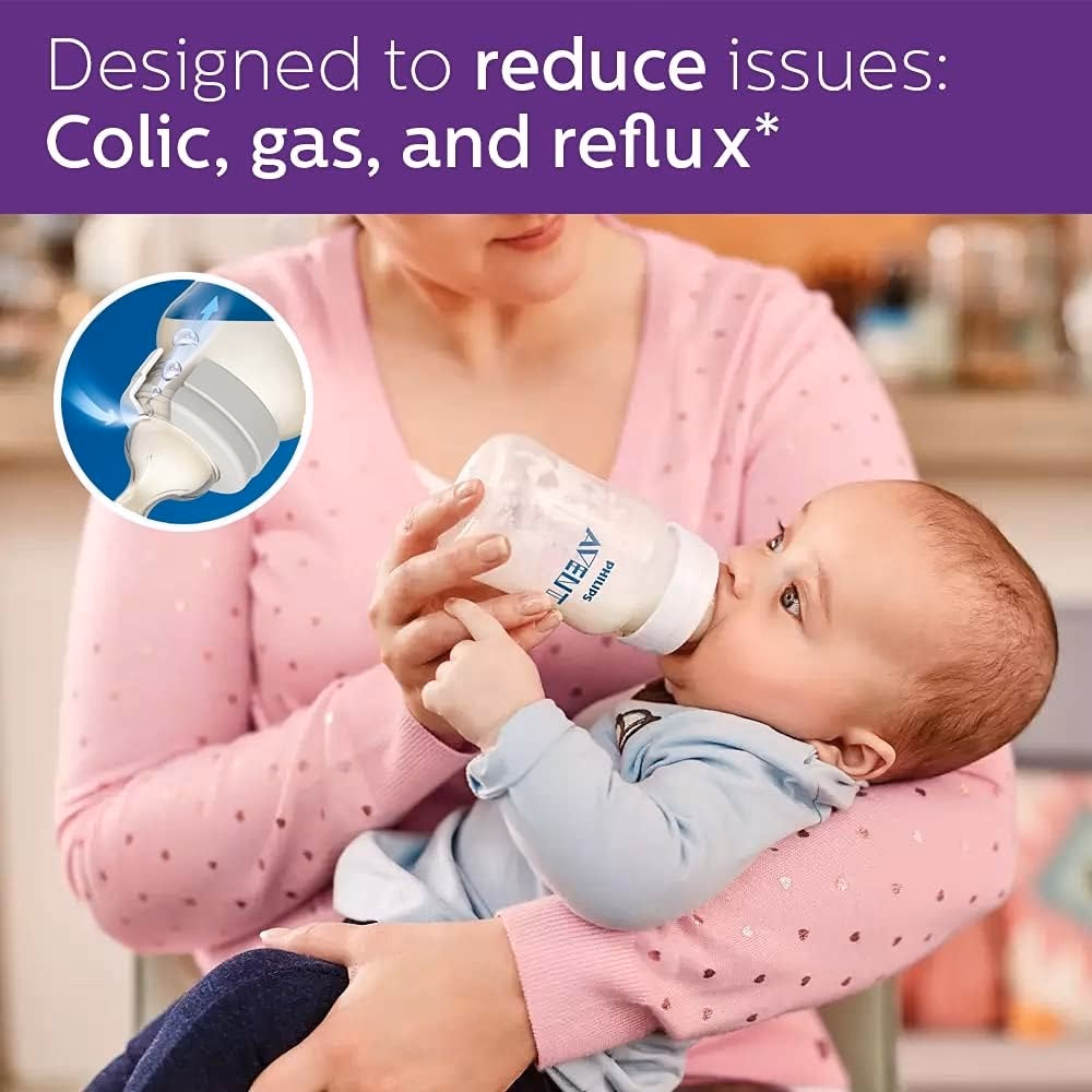 Philips Avent Anti-Colic Feeding Bottle 0m+ 125ml SCF 810,61 3