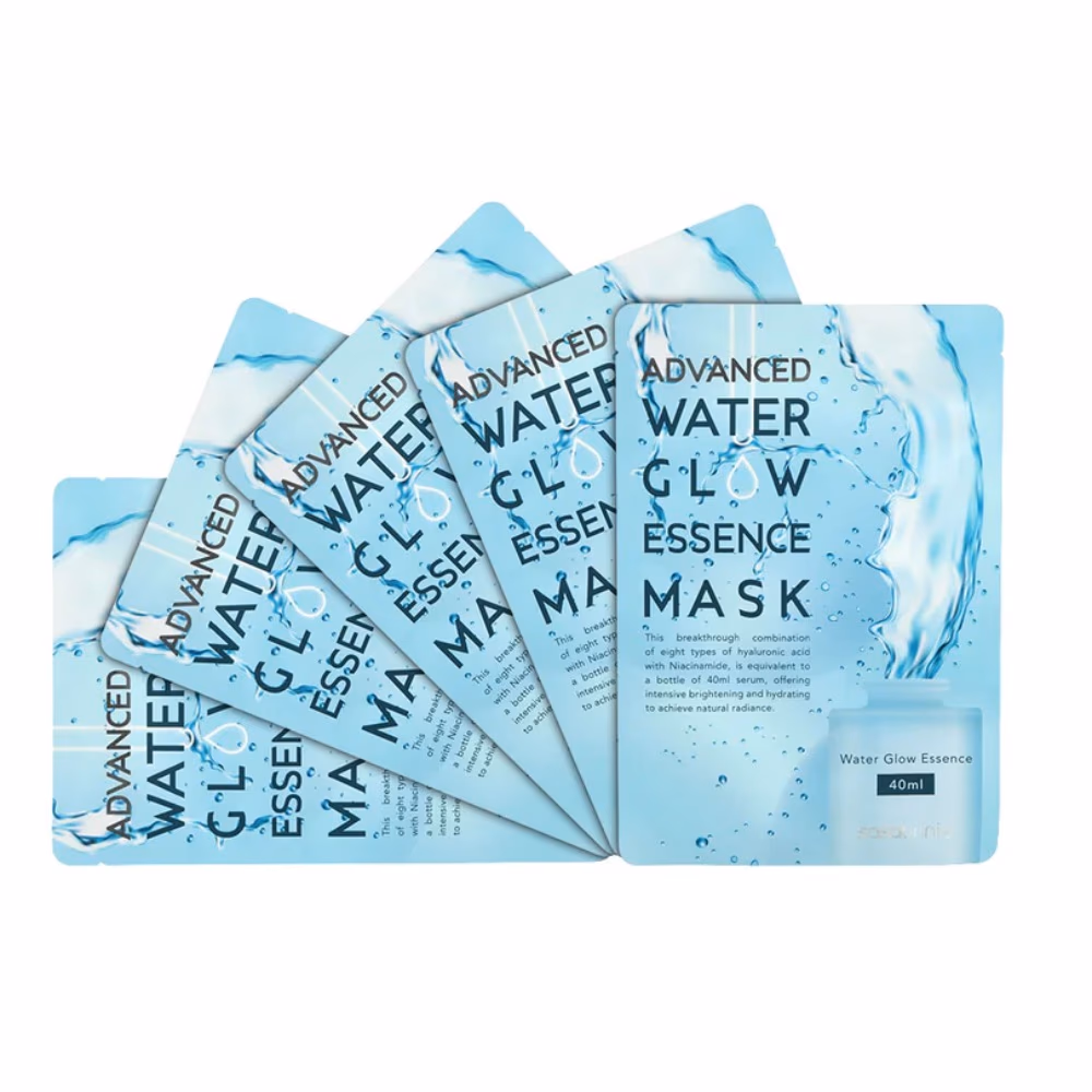Sasatinnie Advanced Water Glow Essence Mask 5s 1