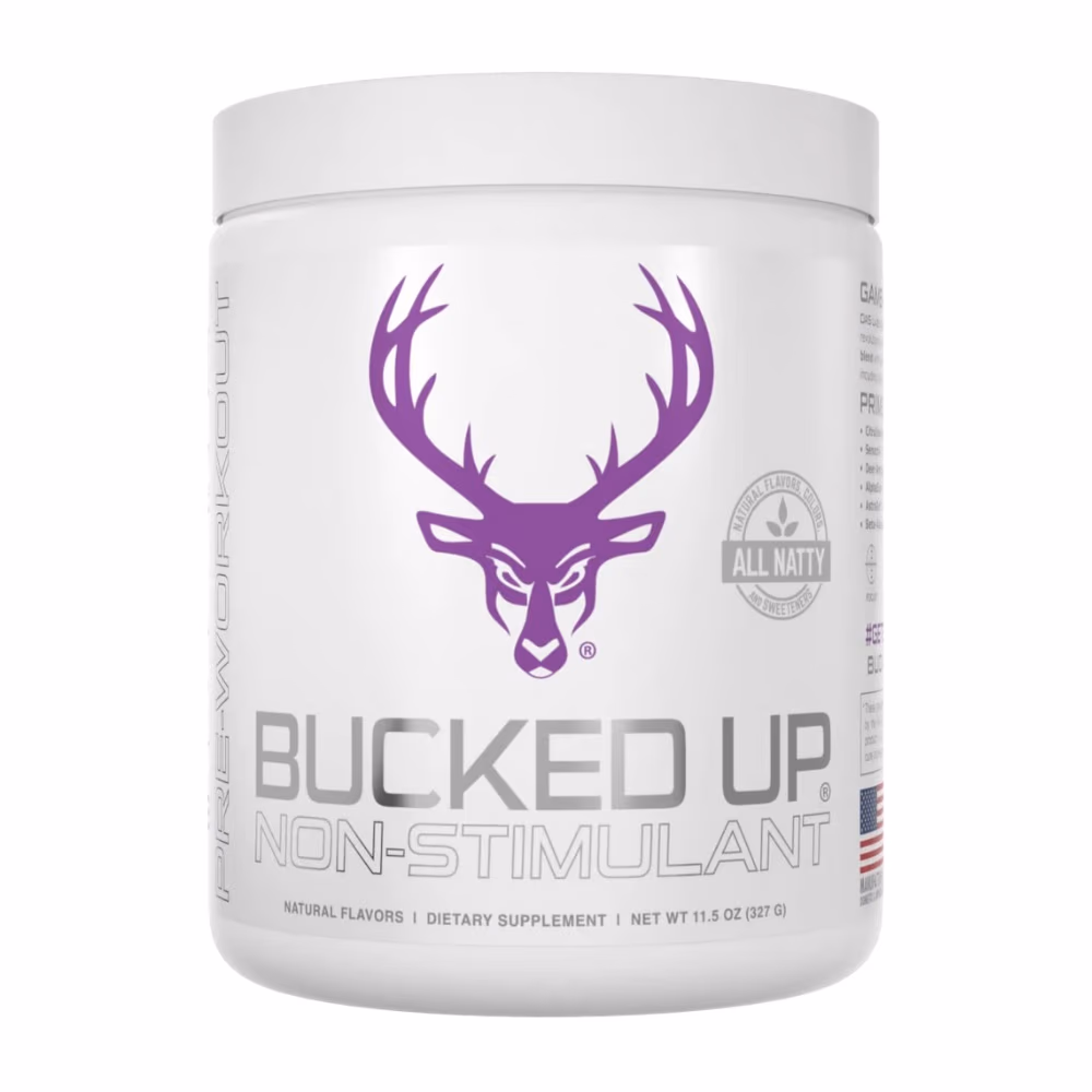 Bucked Up Pre Workout Non-Stimulant Grape Gainz 30s 1