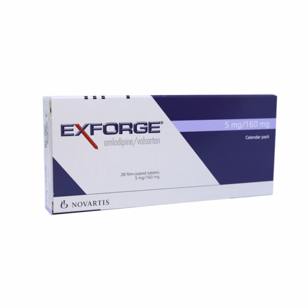 Exforge 5mg/160mg Tablet | Pack of 28 1