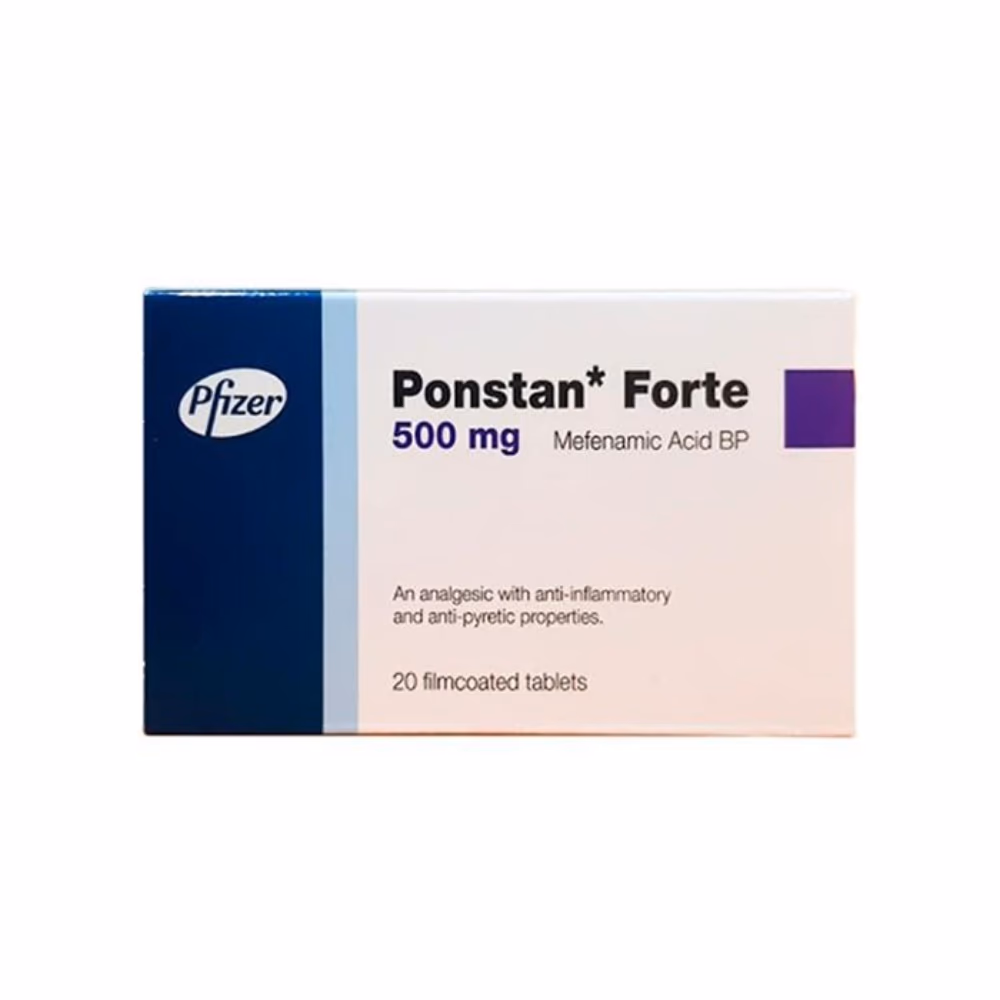 Ponstan Forte 500mg 20 Tablets 1