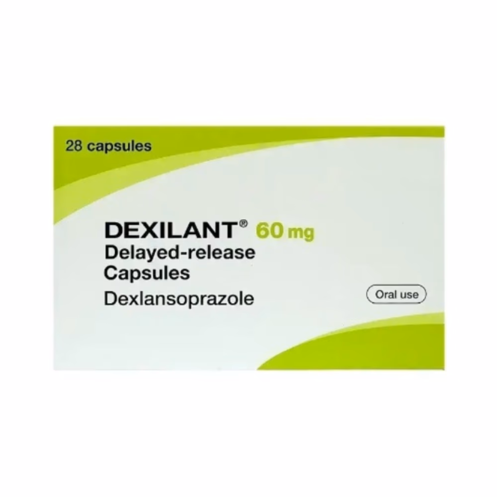 Dexilant 60mg Delayed-Release Capsule | Pack of 28