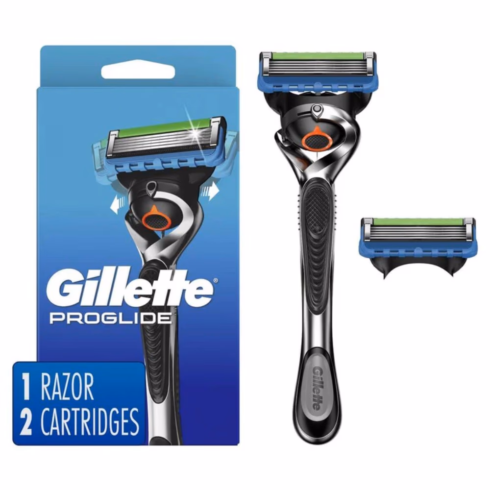 Gillette Fusion5 ProGlide 1 Razor With 2 Cartridges
