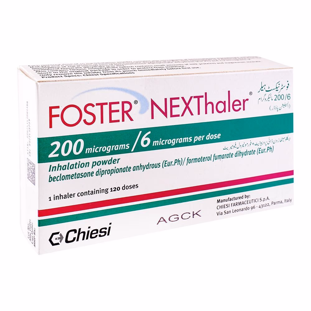 Foster Nexthaler 200/6mcg 1