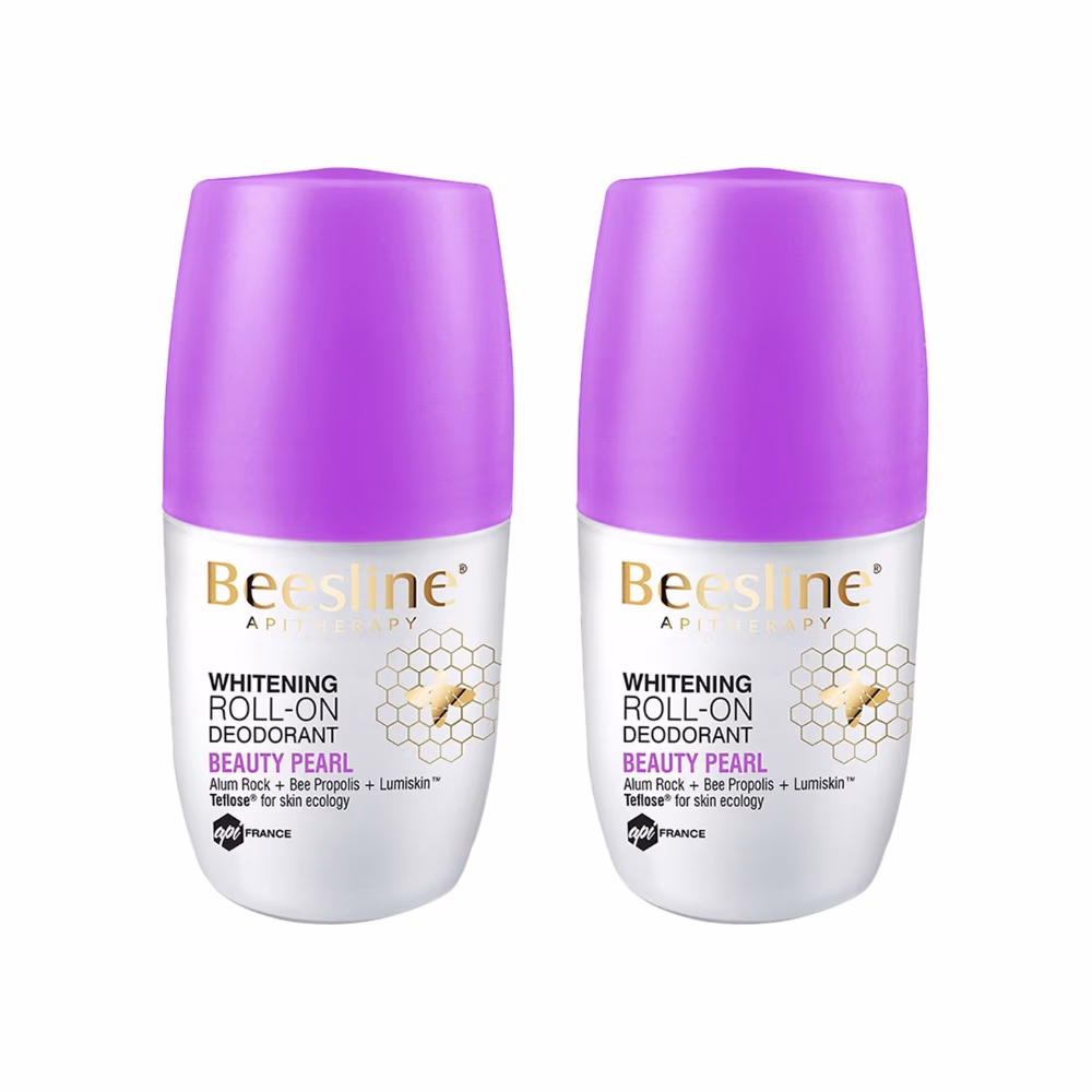 Beesline Whitening Deo Roll On Beauty Pearl 1+1