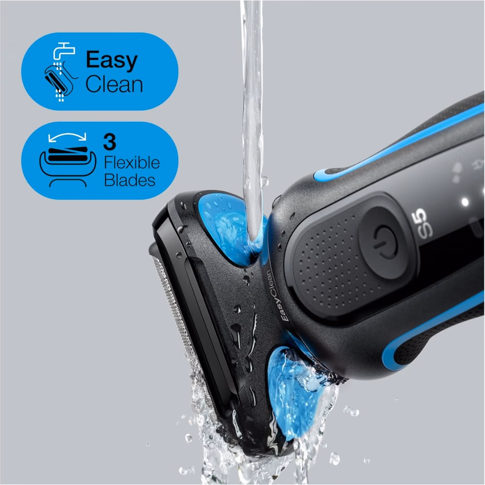 Braun Series 5 Blue Shaver Model 51-B1000S 3