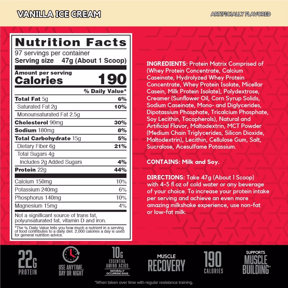 BSN Syntha 6 Vanilla Ice Cream 10lb 2