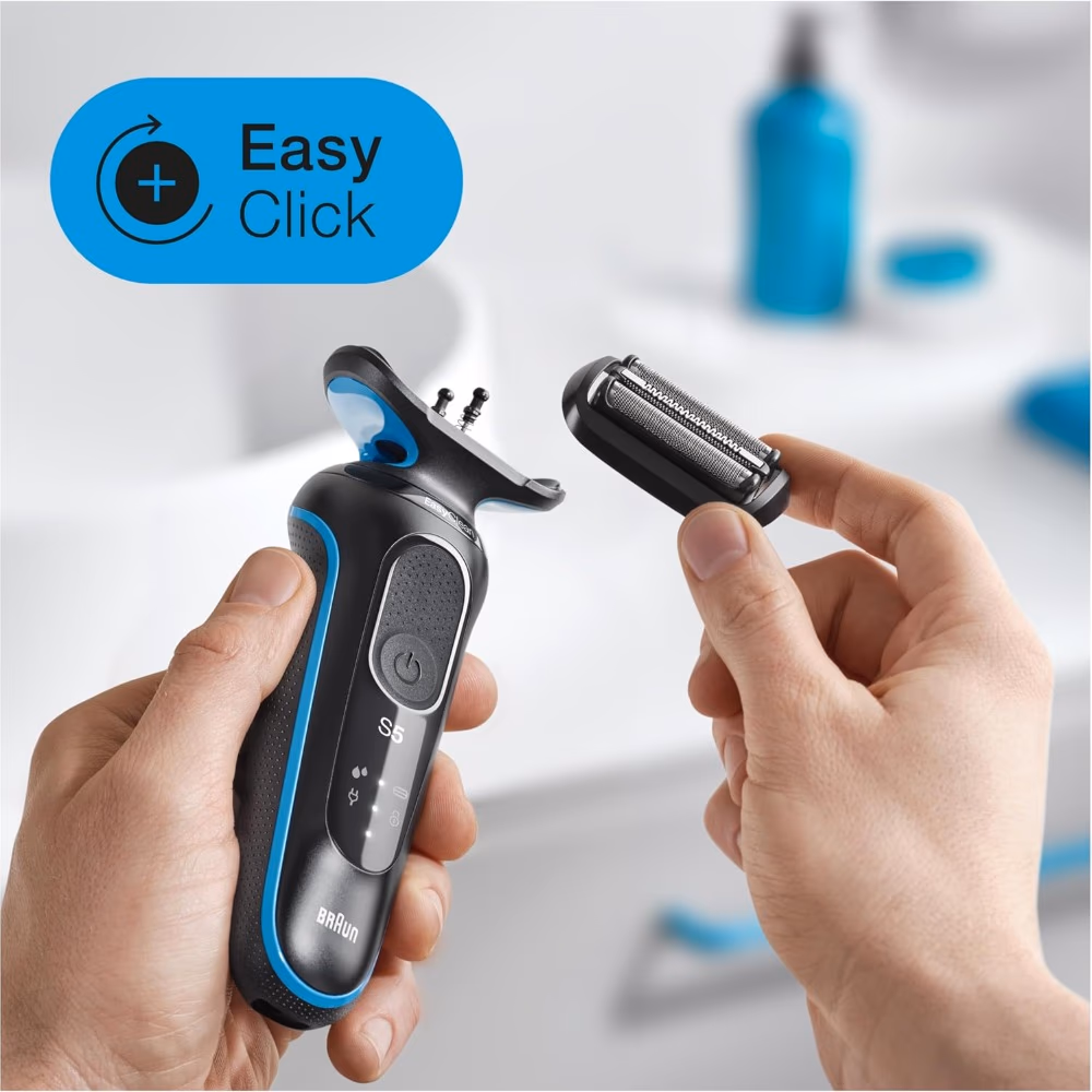Braun Series 5 Blue Shaver Model 51-B1000S 5