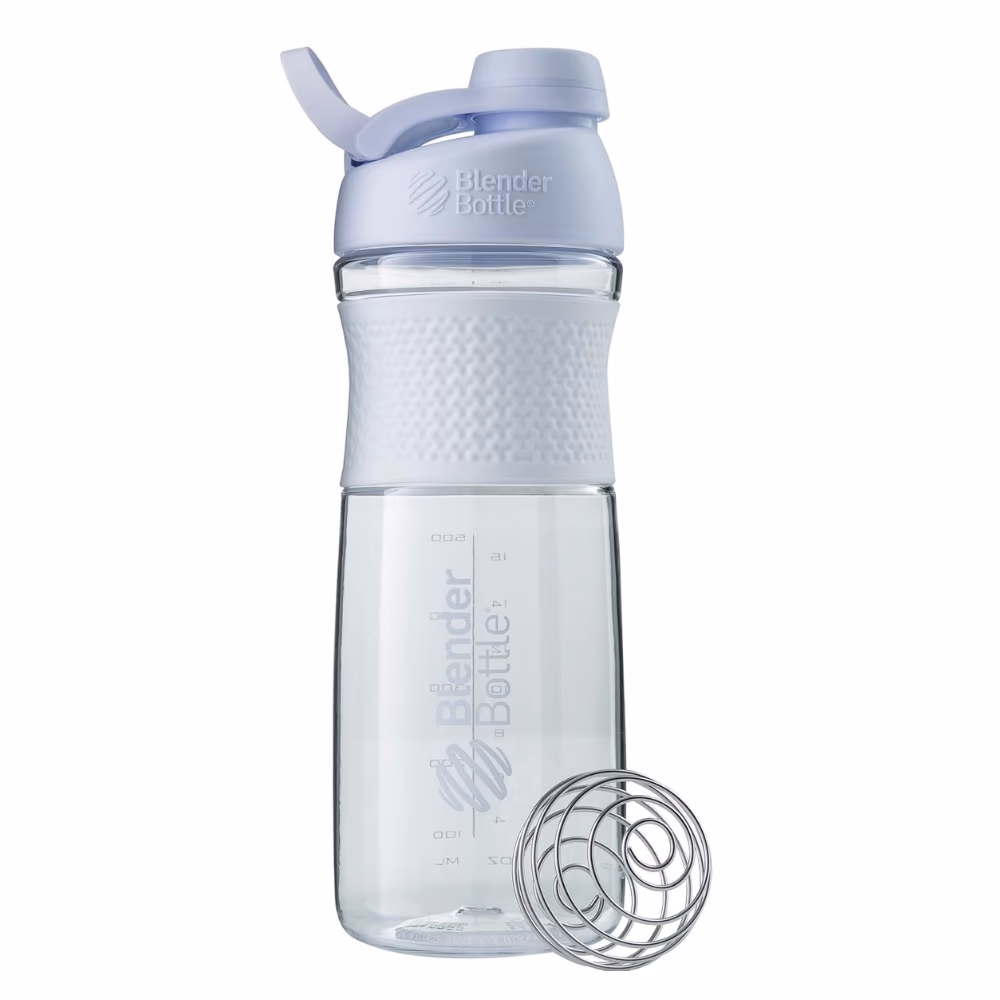 Blender Bottle SportMixer White 28oz