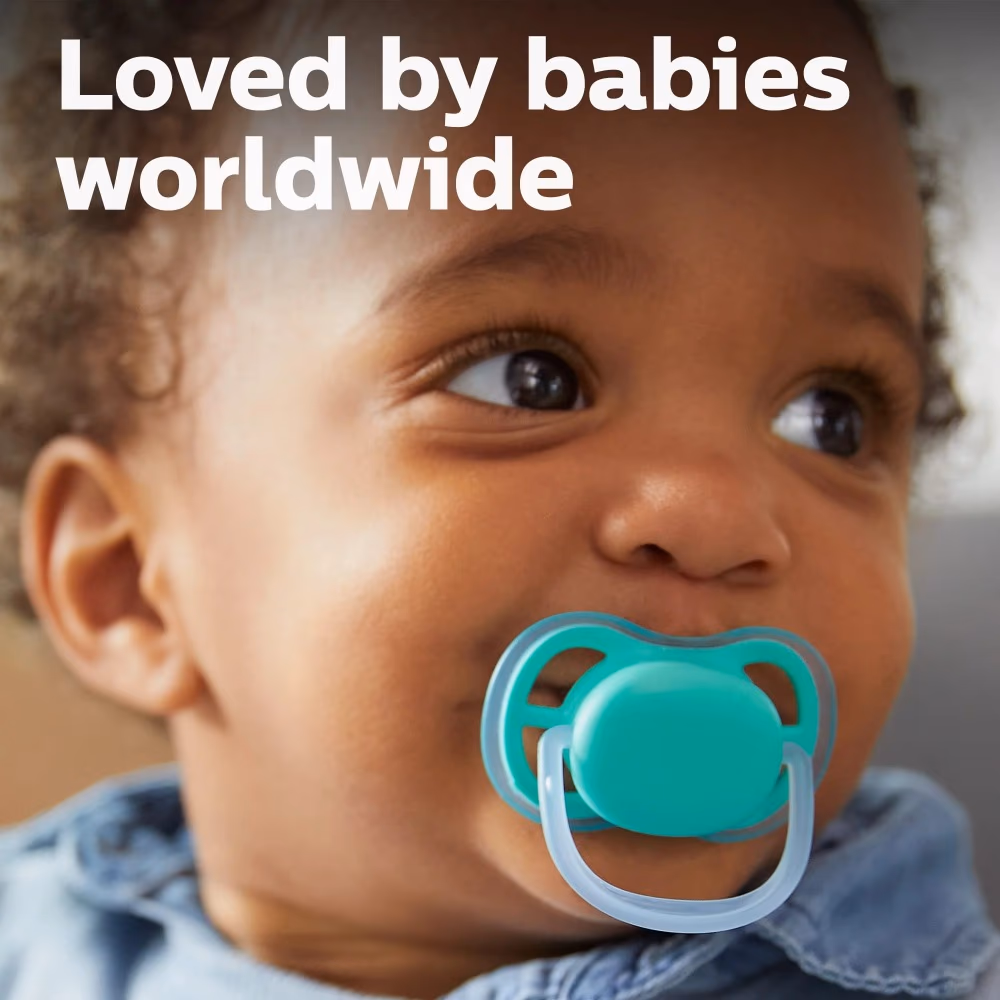 Philips Avent Ultra Air Pacifier 6-18m SCF 085,06 - Pack of 2 - Assorted Color 4