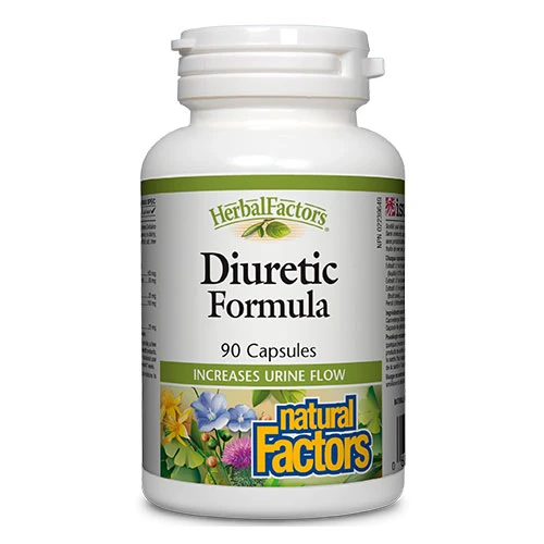 Natural Factors Diuretic Formula 90 Capsules