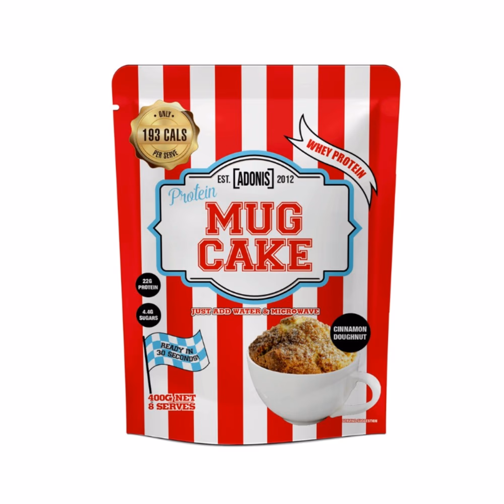 Adonis Protein Mug Cake Cinnamon Doughnut 400g