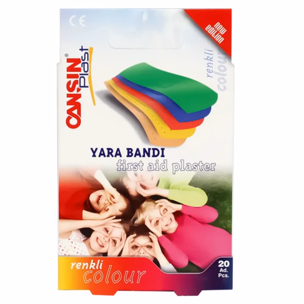 Cansinplast Yara Bandi First Aid Plaster Color 20s