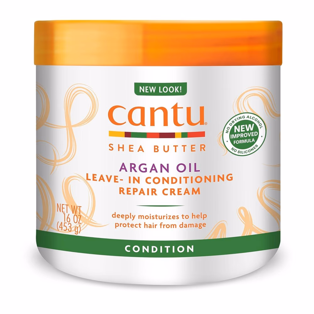 Cantu Argan Oil Leave-In Conditioning Repair Cream 453g  1