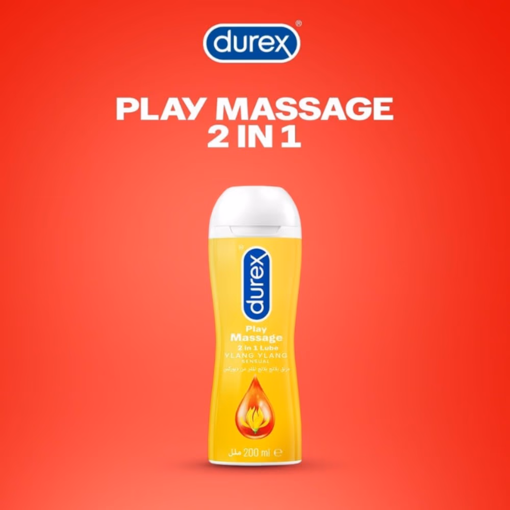 Durex Play 2 in 1 Massage Sensual Gel 200ml 3