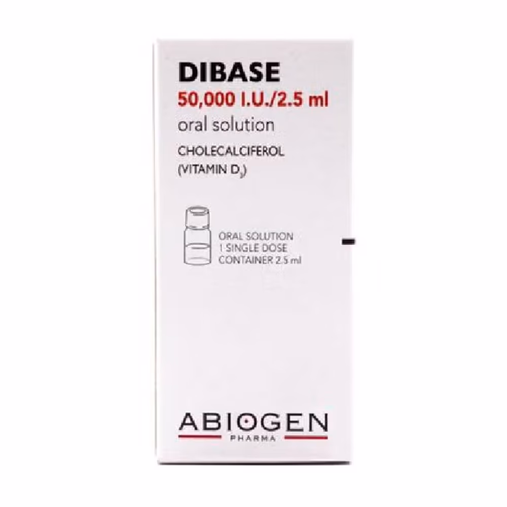 DIBASE Vitamin D3 50,000 IU Oral Solution