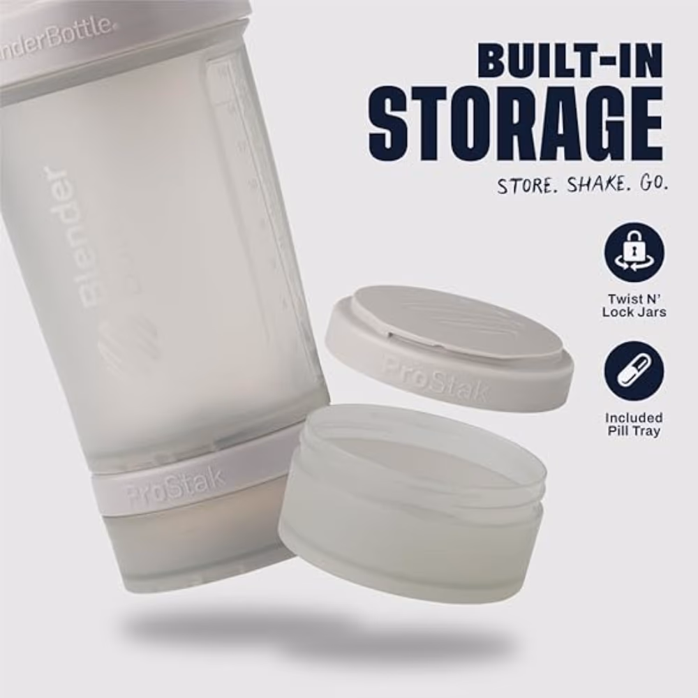 Blender Bottle ProStak 100cc+150cc+250cc Pebble Grey 2