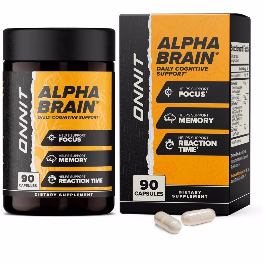 Onnit Alpha Brain 90 Capsules