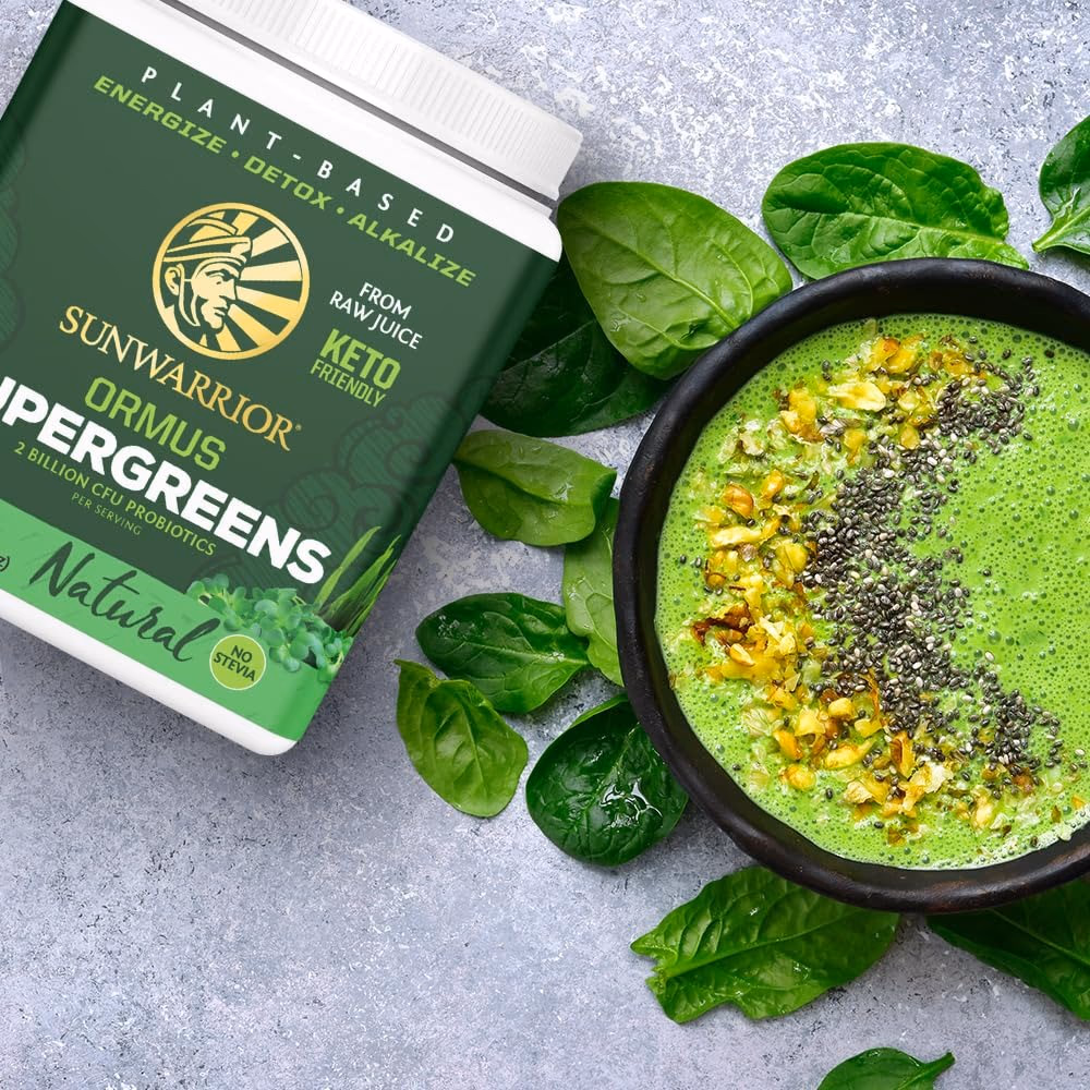 Sun Warrior Ormus Supergreens 450gm 4
