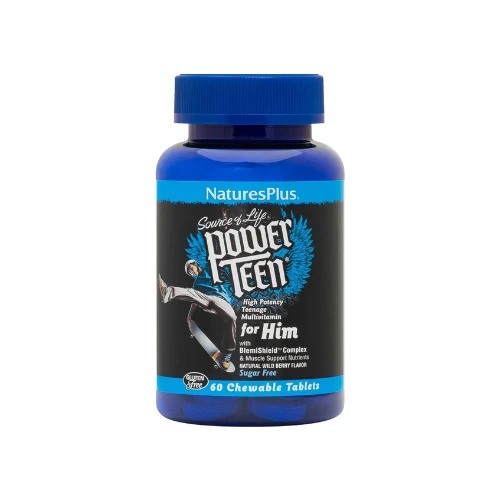 Natures Plus Power Teen Multivitamin for His Chewable Tablet 60s