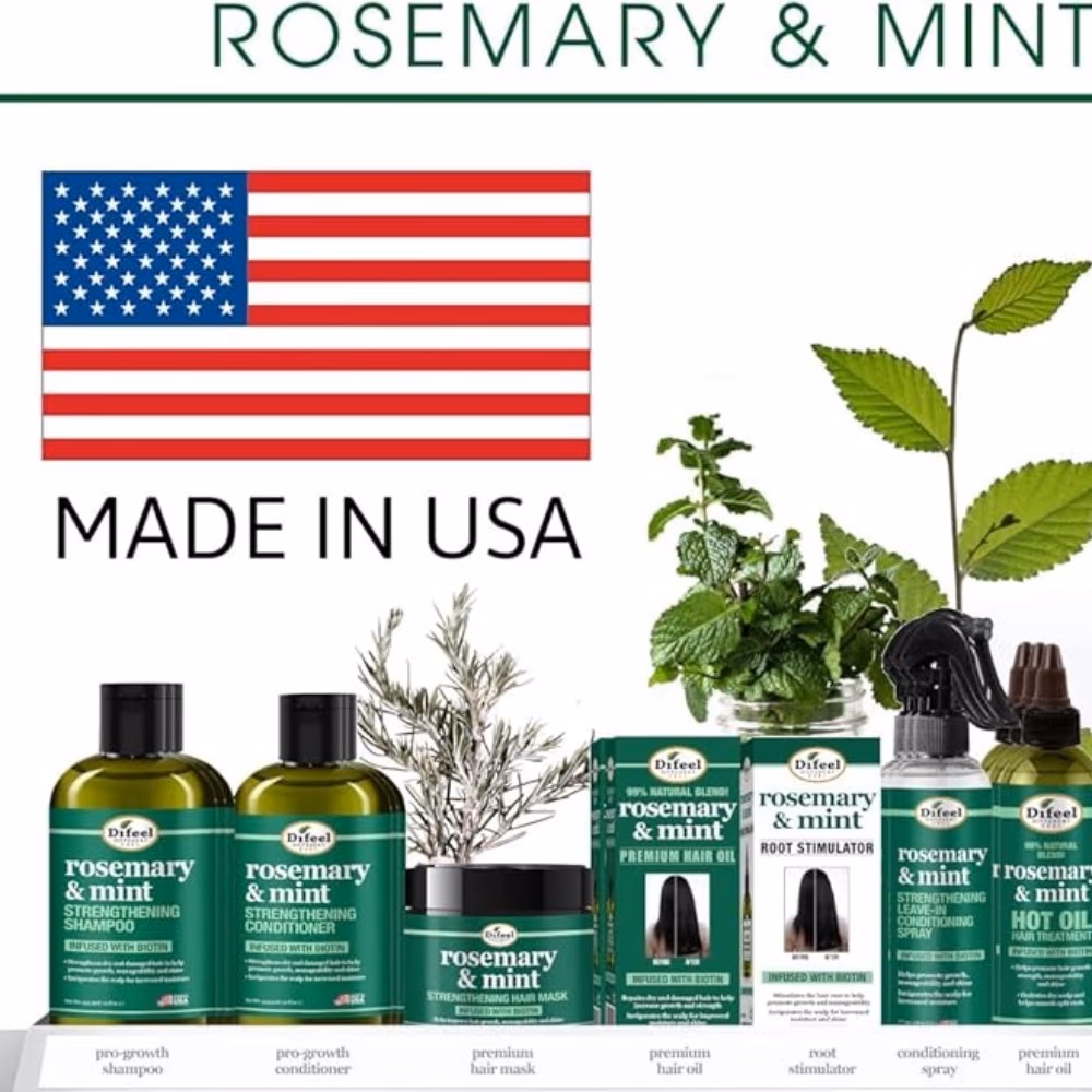Difeel Rosemary Mint Hair Mask 340gm 4