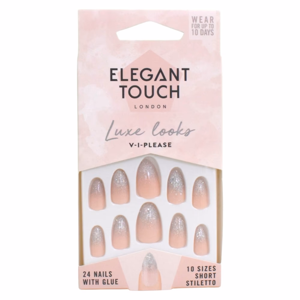 Elegant Touch Luxe Looks V I Please Nails 24s 1