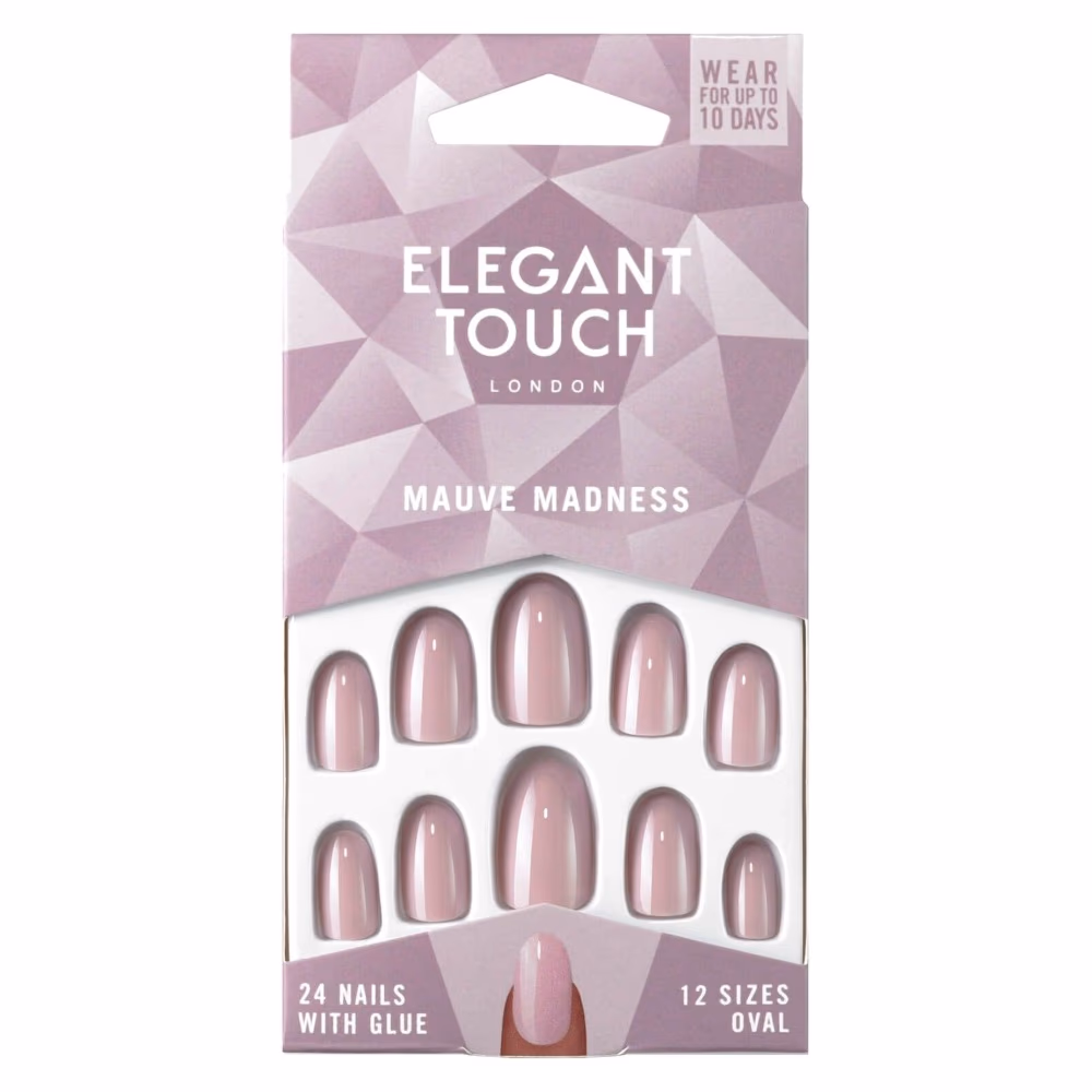 Elegant Touch Mauve Madness Nails 24s 1