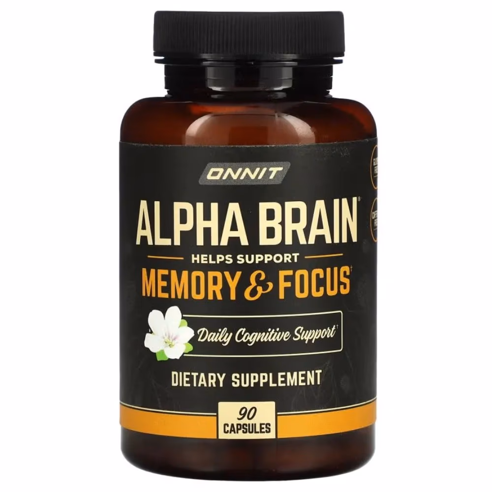 Onnit Alpha Brain Memory & Focus 90 Capsules