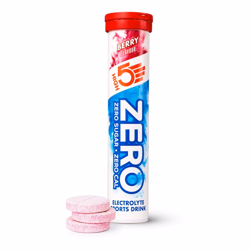 High5 Zero Electrolyte Drink Berry – 20 Effervescent Tablets for Hydration 1