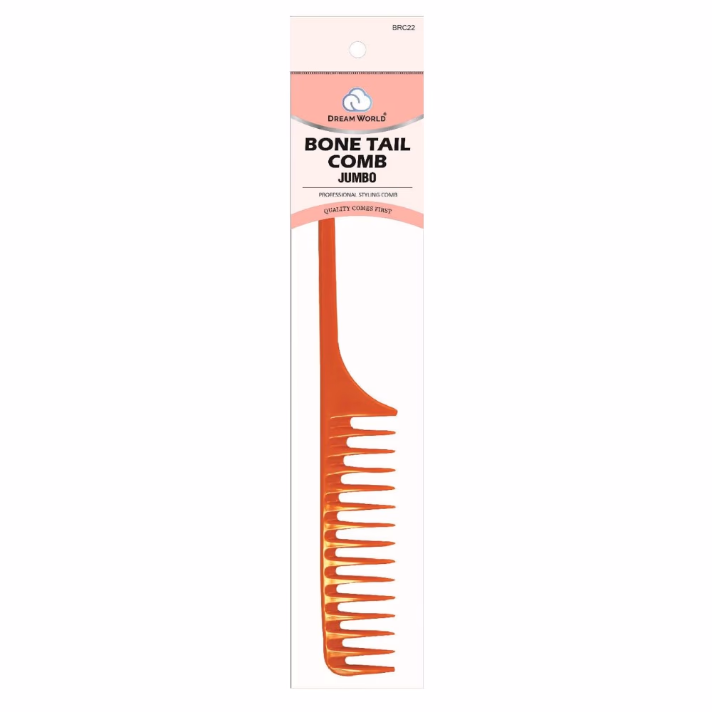 Brittny Tail Comb Jumbo Bone BRC22