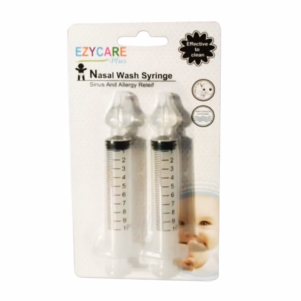 EzyCare Nasal Wash Syringe Twin Pack