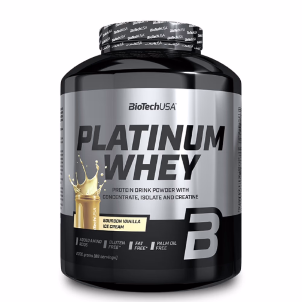 Biotech Platinum Whey Bourbon Vanilla Ice Cream 2000g