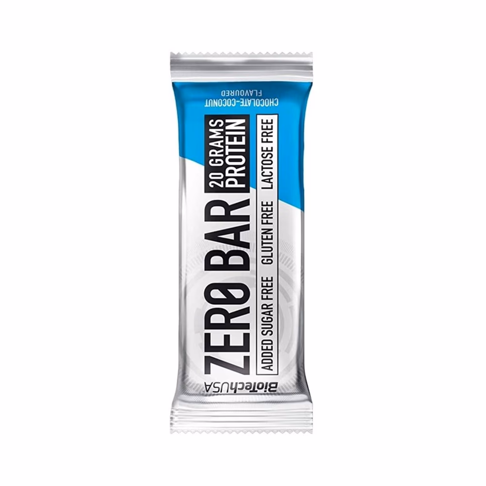 Biotech Zero Bar Chocolate Coconut 50g 1