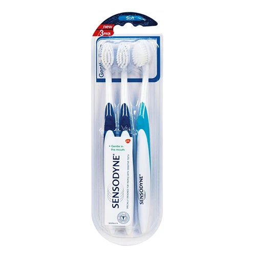 Sensodyne Gentle Care Toothbrush Soft - Pack Of 3 1