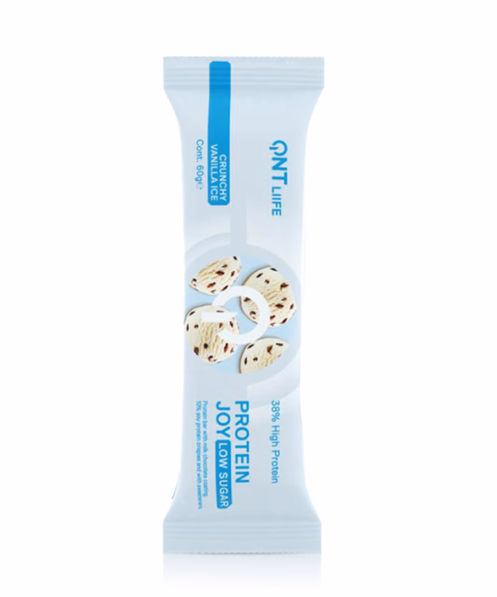 QNT Protein Joy Bar – Crunchy Vanilla Ice (60g) 1