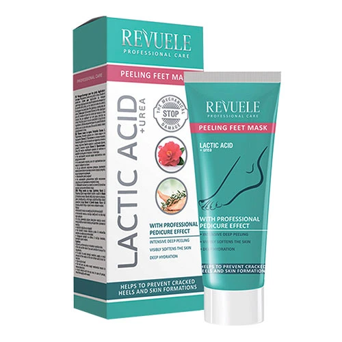 Revuele Lactic Acid + Urea Peeling Feet Mask 80ml 1