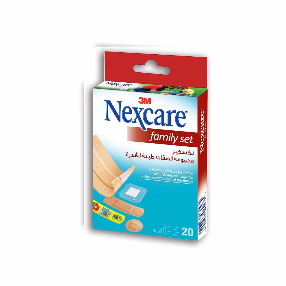 3M Nexcare Family Set Bandages - Assorted Size - 20 Bandages 2