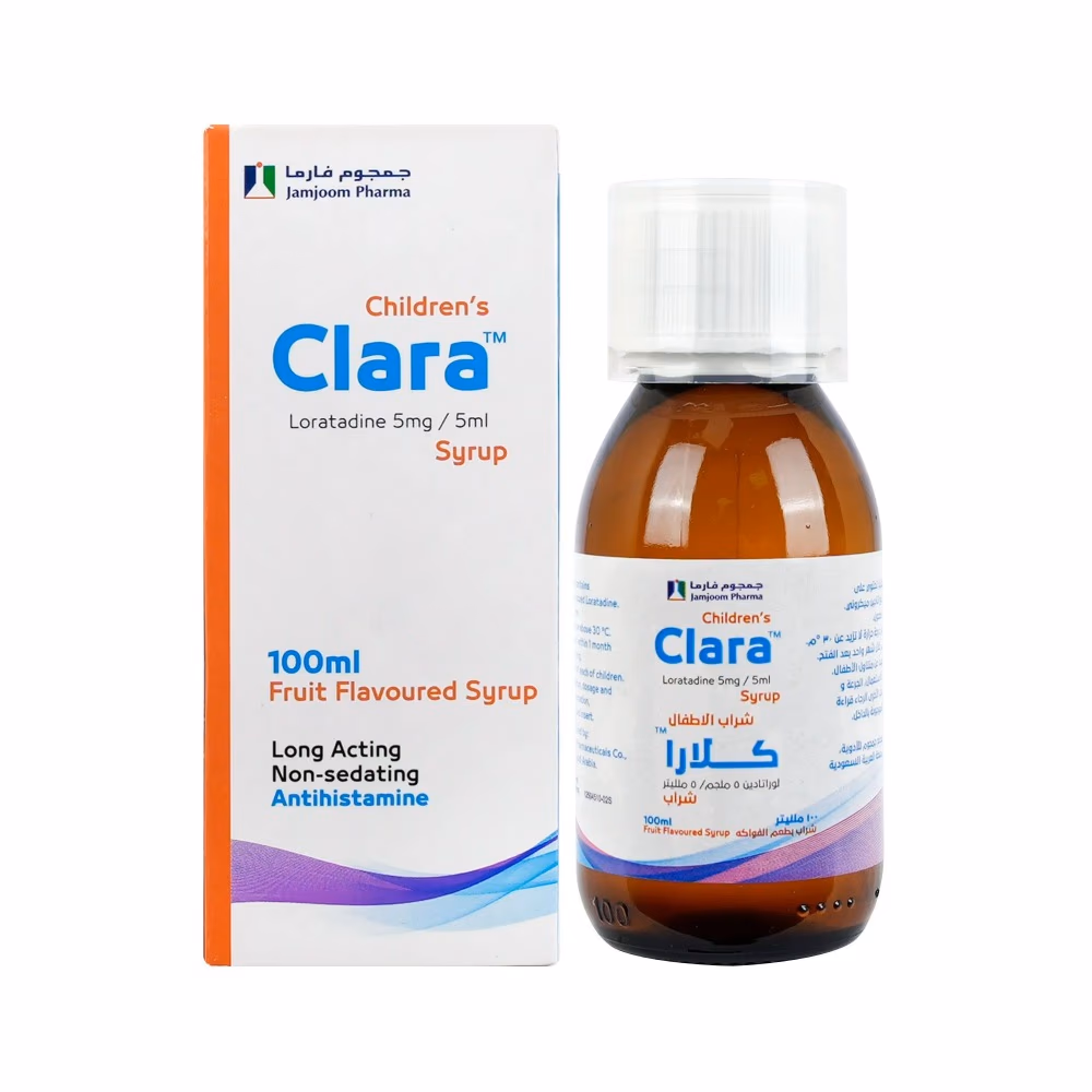 Clara Syrup (5mg/5ml) - 100ml